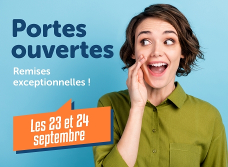 Journées Portes Ouvertes les 23 & 24 septembre 2022